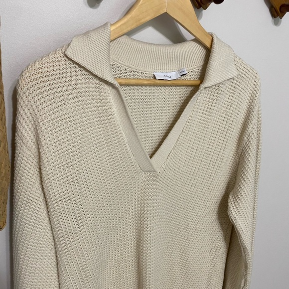 Onia Cream Knit Sweater Dress - Picture 4 of 7